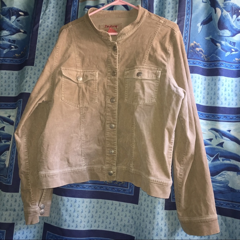 Destiny Corduroy Jacket Sz 1X